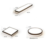Plafonnier Led Géométrique Chelsea Bicolore Luminaire Chambre