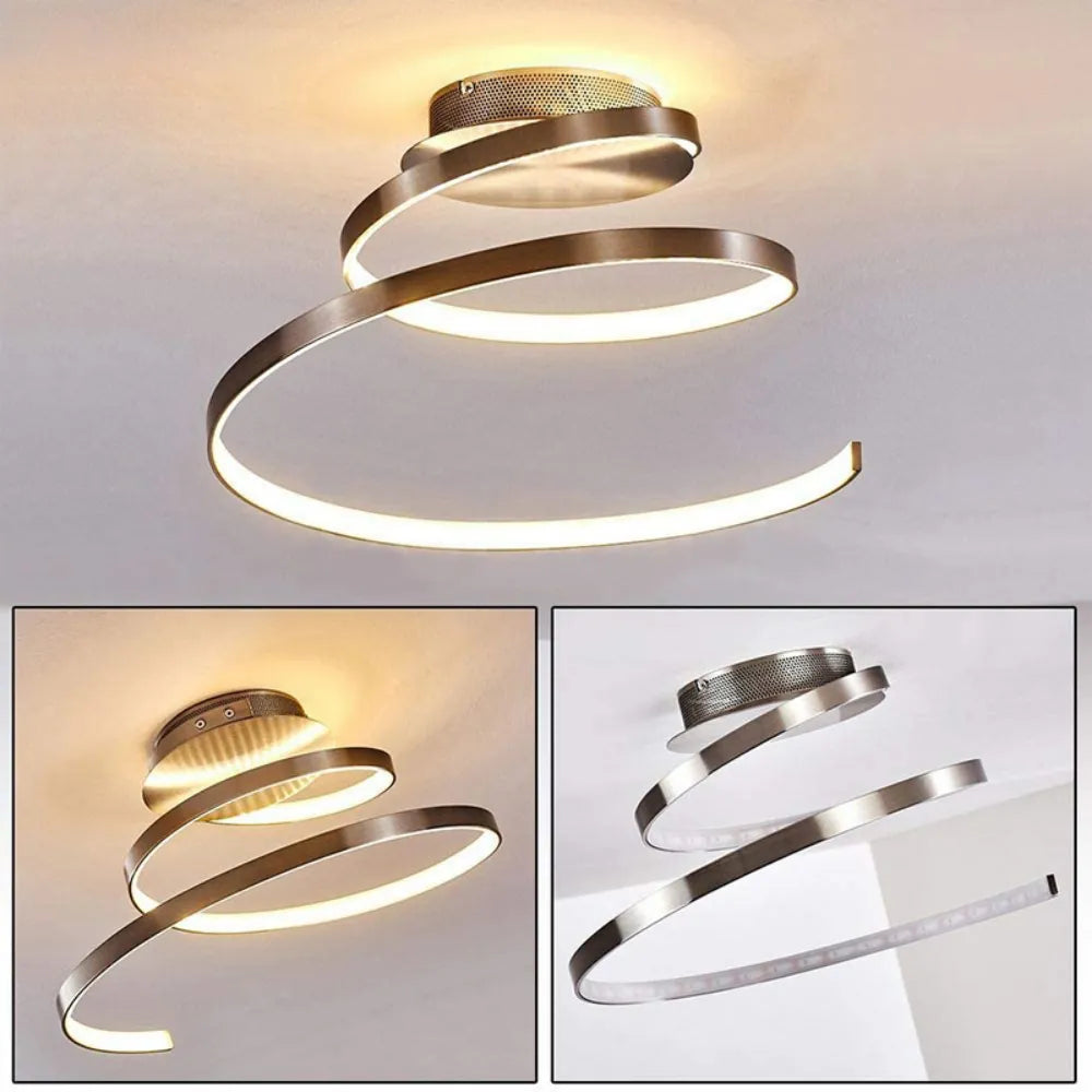 Lámpara colgante LED nórdica elegante