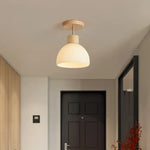 Plafonnier LED Suspendu en Bois