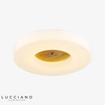 Plafonnier Rond Scandinave Bois Verena Luminaire Chambre