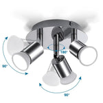 Plafonnier Spot Pour Salle De Bain