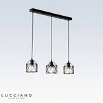 Plafonnier Suspendu Cuisine 3 Lampes Lustre & Plafonnier