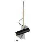 Spot Orientable Doré Avec Tige. Luminaire Chambre