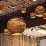 Suspension Carton Multi-Formes Luminaire Chambre