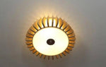 Suspension Design En Bambou Chandel Plafonnier / 50Cm Luminaire Chambre