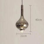 Suspension Design Verre Ou Chrome Gris Fumé Luminaire Chambre