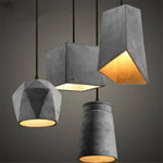 Suspension En Ciment Vintage Variée Luminaire Chambre