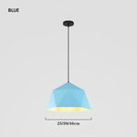 Suspension Géométrique Polygonale Diamond Luminaire Chambre