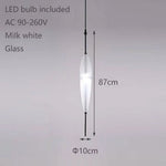 Suspension Goutte Bleue En Verre Moderne D / Blanc Fédération De Russie Luminaire Chambre