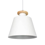 Suspension Led Conique Multicolore Restaurant Blanc Luminaire Chambre
