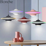 Suspension Led Industrielle Soucoupe Métal Luminaire Chambre