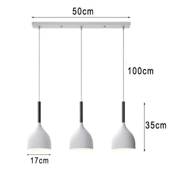 Suspension Led Minimaliste Willo Métal P Luminaire Chambre