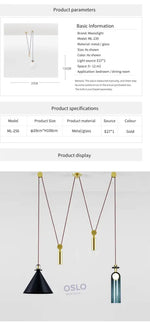 Suspension Métal Avec Câble Long Oslo Luminaire Chambre