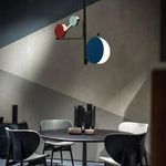 Suspension Métal Led Shining Moderne Luminaire Chambre