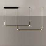 Suspension Moderne Led En Aluminium Hang Luminaire Doré