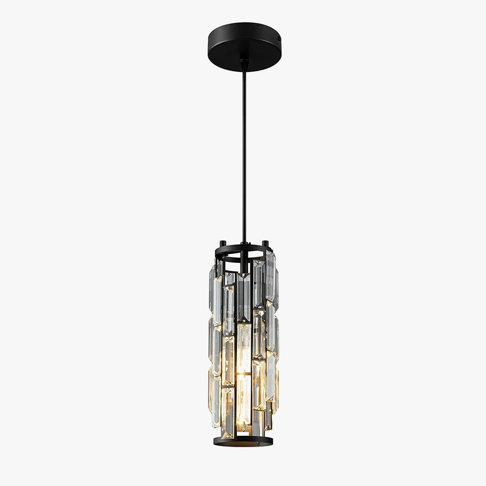 Lámpara colgante moderna de cromo diseño cocina