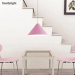 Suspensions Design Island En Cône Coloré Luminaire Chambre