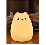 Veilleuse chat pour bébé rechargeable
