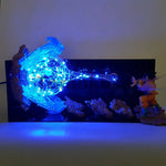 Veilleuse Lampe Led Figurine Dragon Ball Z Lance Boule De Feu