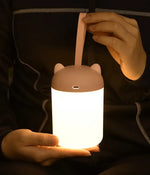 Veilleuse Tactile Led Portable Et Rechargeable Par Usb Rose Veilleuse Chat