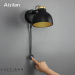 Voici La Transformation Du Titre: Aisilan – Élégante Applique Murale Design Minimaliste Blanc /