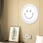 Voici La Transformation Du Titre: Applique Murale Led Smiley Design Élégant Chambre