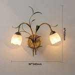 Voici La Transformation Du Titre: Applique Murale Rétro Vintage Shabby Chic Pastel Nuance Blanche