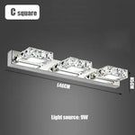 Voici Le Nouveau Titre: Applique Murale Led Cristal Élégant Lumineux Carré C / Blanc Chaud