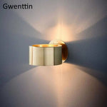 Voici Le Nouveau Titre: Applique Murale Led Élégante Dorée Moderne Chambre