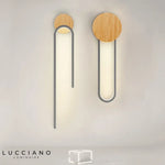 Voici Le Nouveau Titre En 6 Mots: Applique Murale Led Bois Nordique Design Élégant Chambre