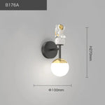 Voici Le Titre Transformé: Applique Murale Créatives Design Lumineux Épuré B176A / 3