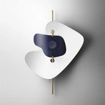 Voici Le Titre Transformé: Applique Murale Design Élégante Tige Dorée Chambre