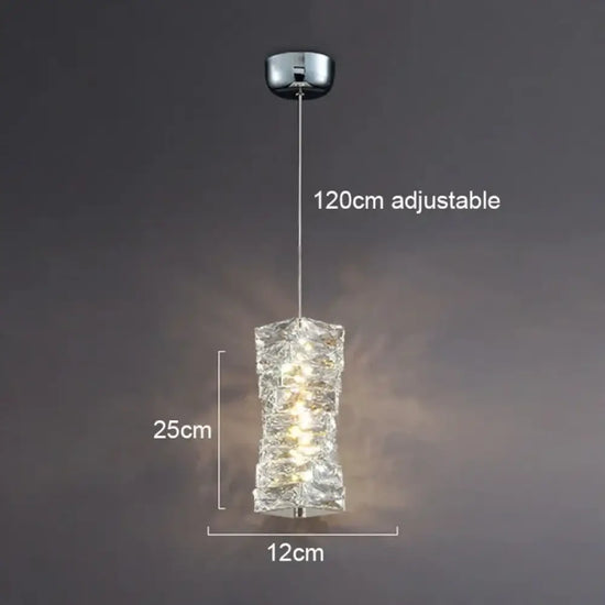 Voici Le Titre Transformé: Applique Murale En Cristal Carrée Élégance Contemporaine Minimaliste