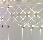 Voici Le Titre Transformé: Applique Murale Led Carré Élégant Design Chambre