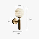 Voici Le Titre Transformé: Applique Murale Led Créative Élégante Nordique Chambre