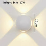 Voici Le Titre Transformé: Applique Murale Led De Jardin Design Imperméable Rectangulaire Blanc /