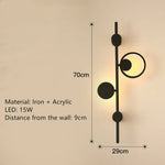Voici Le Titre Transformé: Applique Murale Led Design Élégante Intérieur Contemporain H3 Chambre