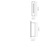 Voici Le Titre Transformé: Applique Murale Led Imperméable Extérieur Design Ip65 Chambre