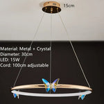 Voici Le Titre Transformé: Applique Murale Led Papillon Élégant Design Moderne C-30Cm / 3