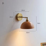 Voici Ma Proposition: Applique Murale En Bois Élégante Et Rustique Bouton Interrupteur 4 / 4W