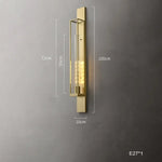 Voici Ma Proposition: Applique Murale Led Minimaliste Design Laiton Chambre