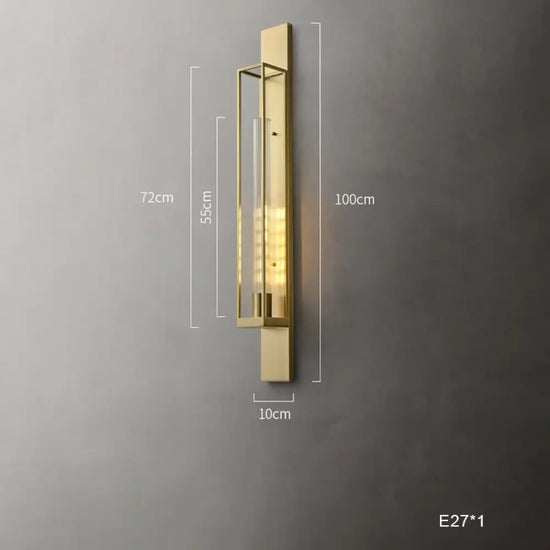 Voici Ma Proposition: Applique Murale Led Minimaliste Design Laiton Chambre