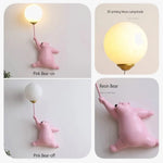 Voici Ma Proposition: Applique Murale Led Ours Ludique Et Design Chambre